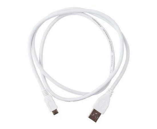 Дата кабель USB 2.0 Micro 5P to AM 0.5m Cablexpert (CCP-mUSB2-AMBM-W-0.5M), изображение 2 Дата кабель USB 2.0 Micro 5P to AM 0.5m Cablexpert (CCP-mUSB2-AMBM-W-0.5M), изображение 2
