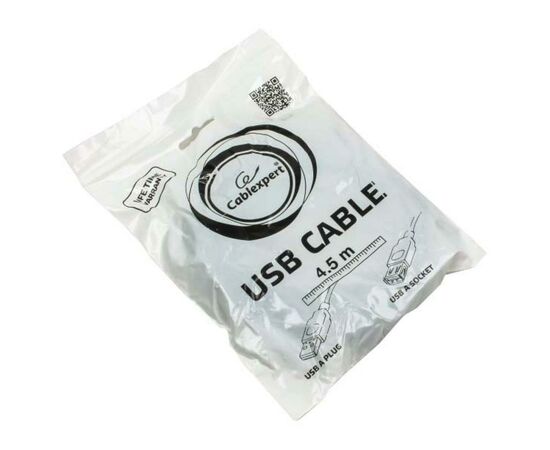 Дата кабель USB 2.0 AM/AF 4.5m Cablexpert (CCP-USB2-AMAF-15C), изображение 3 Дата кабель USB 2.0 AM/AF 4.5m Cablexpert (CCP-USB2-AMAF-15C), изображение 3