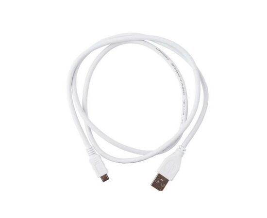 Дата кабель USB 2.0 Micro 5P to AM 1.0m Cablexpert (CCP-mUSB2-AMBM-W-1M), изображение 2 Дата кабель USB 2.0 Micro 5P to AM 1.0m Cablexpert (CCP-mUSB2-AMBM-W-1M), изображение 2