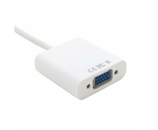 Кабель мультимедійний Apple 30-pin to VGA 0.15m Extradigital (KBA1649), зображення 3 Кабель мультимедійний Apple 30-pin to VGA 0.15m Extradigital (KBA1649), зображення 3