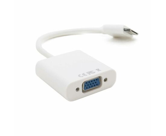 Кабель мультимедійний Apple 30-pin to VGA 0.15m Extradigital (KBA1649)