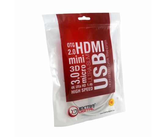 Дата кабель USB 3.1 Type-C to Type-C 1.0m Extradigital (KBU1674), зображення 5 Дата кабель USB 3.1 Type-C to Type-C 1.0m Extradigital (KBU1674), зображення 5