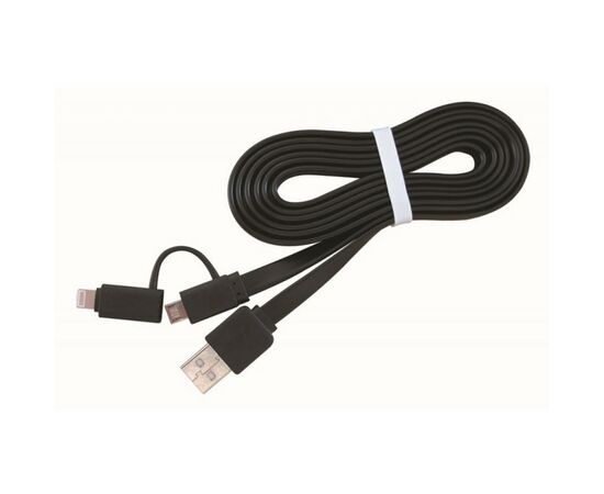 Дата кабель USB 2.0 AM to Lightning + Micro 5P 1.0m Cablexpert (CC-USB2-AMLM2-1M)