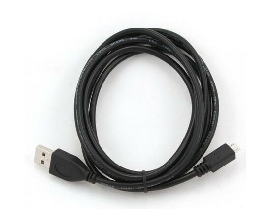Дата кабель USB 2.0 AM to Micro 5P 3.0m Cablexpert (CCP-mUSB2-AMBM-10), изображение 2 Дата кабель USB 2.0 AM to Micro 5P 3.0m Cablexpert (CCP-mUSB2-AMBM-10), изображение 2