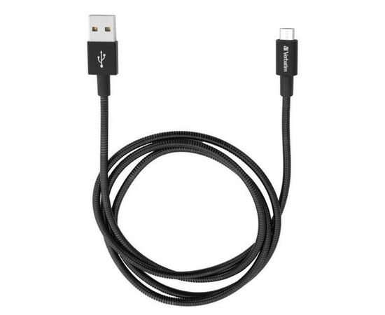 Дата кабель USB 2.0 AM to Micro 5P 1.0m black Verbatim (48863)