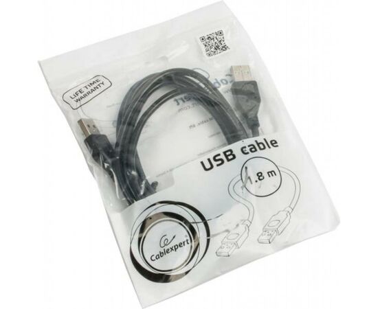 Дата кабель USB 2.0 AM to AM 1.8m Cablexpert (CCP-USB2-AMAM-6), изображение 2 Дата кабель USB 2.0 AM to AM 1.8m Cablexpert (CCP-USB2-AMAM-6), изображение 2