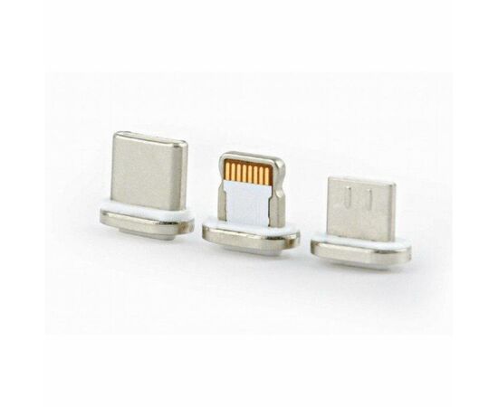 Дата кабель USB 2.0 AM to Lightning + Micro 5P + Type-C 1.0m Cablexpert (CC-USB2-AMLM31-1M), изображение 4 Дата кабель USB 2.0 AM to Lightning + Micro 5P + Type-C 1.0m Cablexpert (CC-USB2-AMLM31-1M), изображение 4