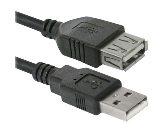 Дата кабель USB 2.0 AM/AF 5m USB02-17 Defender (87454), изображение 2 Дата кабель USB 2.0 AM/AF 5m USB02-17 Defender (87454), изображение 2