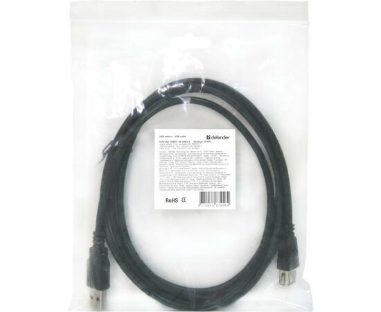 Дата кабель USB 2.0 AM/AF 5m USB02-17 Defender (87454), изображение 3 Дата кабель USB 2.0 AM/AF 5m USB02-17 Defender (87454), изображение 3