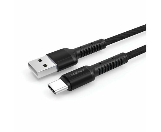 Дата кабель USB 2.0 AM to Type-C 1.0m MakeFuture (MCB-CD1GR)