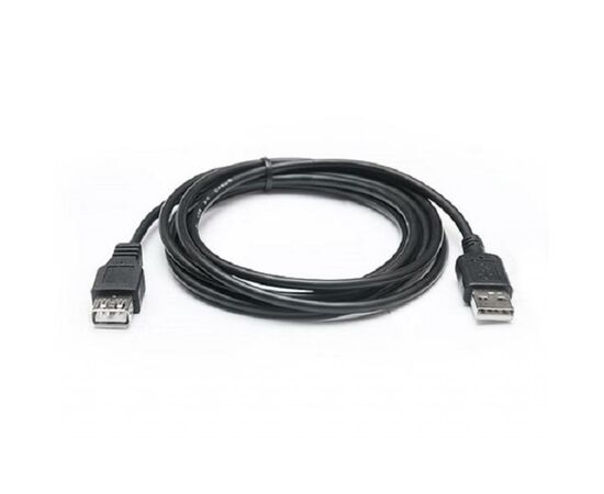 Дата кабель USB 2.0 AM/AF 2.0m Pro black REAL-EL (EL123500028), изображение 2 Дата кабель USB 2.0 AM/AF 2.0m Pro black REAL-EL (EL123500028), изображение 2