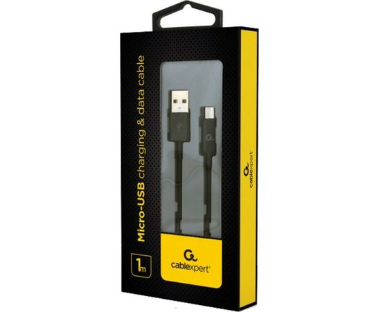 Дата кабель USB 2.0 Micro 5P to AM Cablexpert (CC-USB2P-AMmBM-1M), изображение 2 Дата кабель USB 2.0 Micro 5P to AM Cablexpert (CC-USB2P-AMmBM-1M), изображение 2