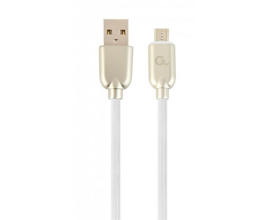 Дата кабель USB 2.0 Micro 5P to AM Cablexpert (CC-USB2R-AMmBM-1M-W)