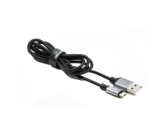 Дата кабель USB 2.0 Micro 5P to AM Cablexpert (CCPB-M-USB-09BK), изображение 2 Дата кабель USB 2.0 Micro 5P to AM Cablexpert (CCPB-M-USB-09BK), изображение 2