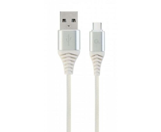 Дата кабель USB 2.0 AM to Type-C 1.0m Cablexpert (CC-USB2B-AMCM-1M-BW2)