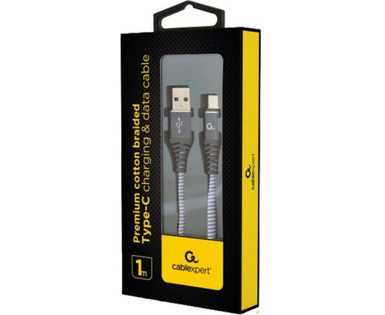Дата кабель USB 2.0 AM to Type-C 1.0m Cablexpert (CC-USB2B-AMCM-1M-WB2), изображение 2 Дата кабель USB 2.0 AM to Type-C 1.0m Cablexpert (CC-USB2B-AMCM-1M-WB2), изображение 2