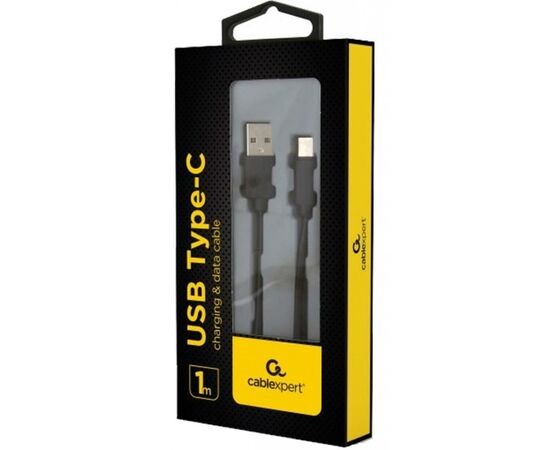 Дата кабель USB 2.0 AM to Type-C 1.0m Cablexpert (CC-USB2-AMCM-1M), изображение 2 Дата кабель USB 2.0 AM to Type-C 1.0m Cablexpert (CC-USB2-AMCM-1M), изображение 2