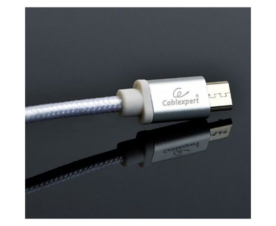 Дата кабель USB 2.0 AM to Micro 5P 1.8m Cablexpert (CCB-mUSB2B-AMBM-6-S), изображение 2 Дата кабель USB 2.0 AM to Micro 5P 1.8m Cablexpert (CCB-mUSB2B-AMBM-6-S), изображение 2