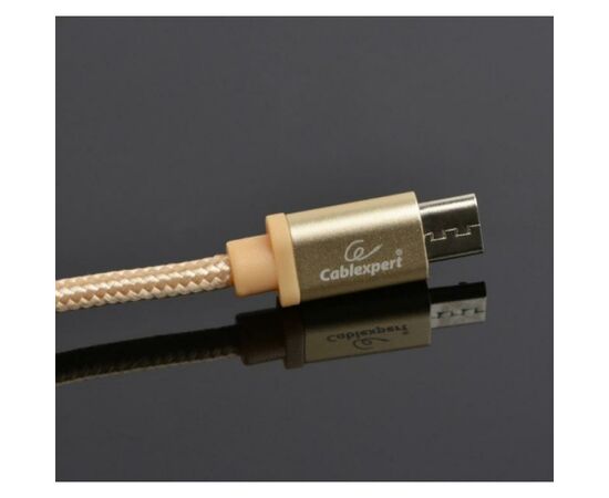 Дата кабель USB 2.0 AM to Micro 5P 1.8m Cablexpert (CCB-mUSB2B-AMBM-6-G), изображение 2 Дата кабель USB 2.0 AM to Micro 5P 1.8m Cablexpert (CCB-mUSB2B-AMBM-6-G), изображение 2