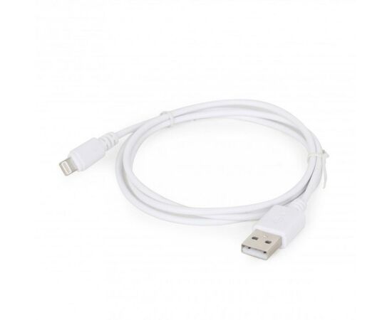 Дата кабель USB 2.0 AM to Lightning 2.0m Cablexpert (CC-USB2-AMLM-2M-W), изображение 2 Дата кабель USB 2.0 AM to Lightning 2.0m Cablexpert (CC-USB2-AMLM-2M-W), изображение 2