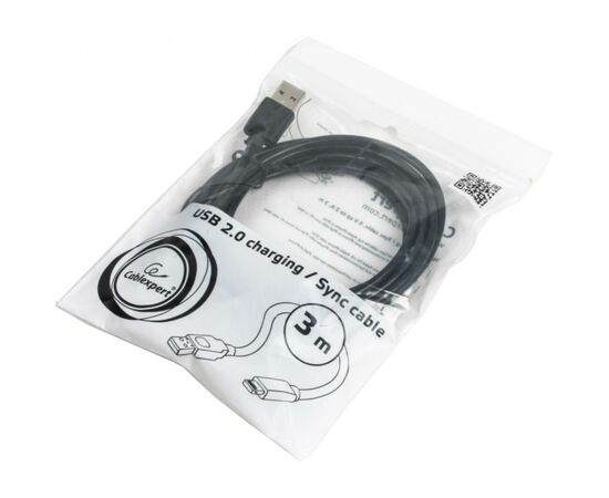 Дата кабель USB 2.0 AM to Lightning 3.0m Cablexpert (CC-USB2-AMLM-10), изображение 2 Дата кабель USB 2.0 AM to Lightning 3.0m Cablexpert (CC-USB2-AMLM-10), изображение 2