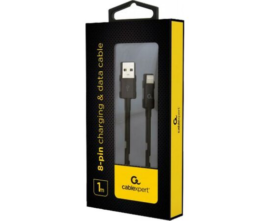 Дата кабель USB 2.0 AM to Lightning 1.0m Cablexpert (CC-USB2P-AMLM-1M), изображение 2 Дата кабель USB 2.0 AM to Lightning 1.0m Cablexpert (CC-USB2P-AMLM-1M), изображение 2