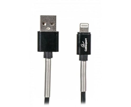 Дата кабель USB 2.0 AM to Lightning 1.0m Cablexpert (CCPB-L-USB-06BK)
