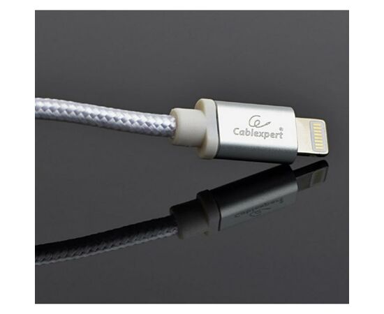 Дата кабель USB 2.0 AM to Lightning 1.8m Cablexpert (CCB-mUSB2B-AMLM-6-S), изображение 2 Дата кабель USB 2.0 AM to Lightning 1.8m Cablexpert (CCB-mUSB2B-AMLM-6-S), изображение 2