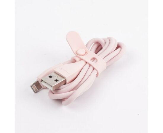 Дата кабель USB 2.0 AM to Lightning 1.0m Maxxter (UB-L-USB-01GP), изображение 3 Дата кабель USB 2.0 AM to Lightning 1.0m Maxxter (UB-L-USB-01GP), изображение 3