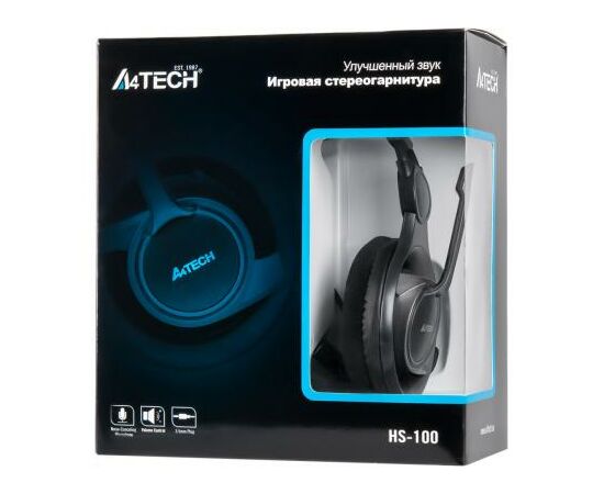 Навушники A4Tech HS-100, зображення 6 Навушники A4Tech HS-100, зображення 6