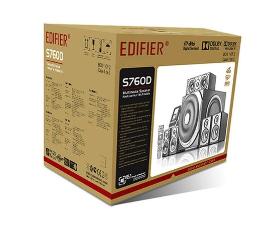 Акустическая система Edifier S760D, изображение 7 Акустическая система Edifier S760D, изображение 7