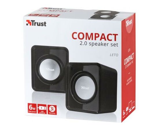 Акустическая система Trust Leto 2.0 Speaker (19830), изображение 6 Акустическая система Trust Leto 2.0 Speaker (19830), изображение 6