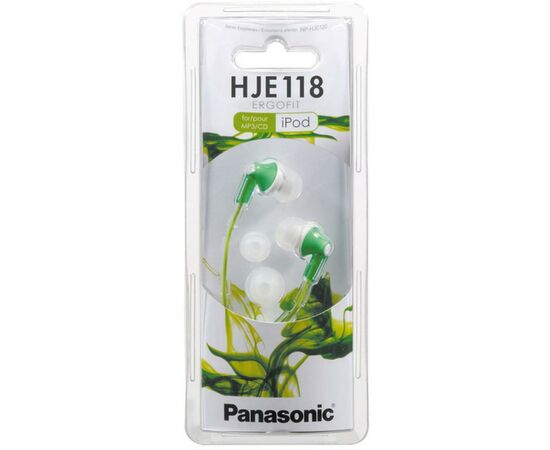 Наушники Panasonic RP-HJE118GU-G, изображение 2 Наушники Panasonic RP-HJE118GU-G, изображение 2