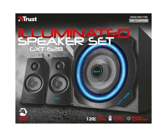 Акустическая система Trust GXT 628 Limited Edition Speaker Set (20562), изображение 5 Акустическая система Trust GXT 628 Limited Edition Speaker Set (20562), изображение 5