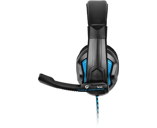 Наушники Gemix W-360 black-blue, изображение 3 Наушники Gemix W-360 black-blue, изображение 3
