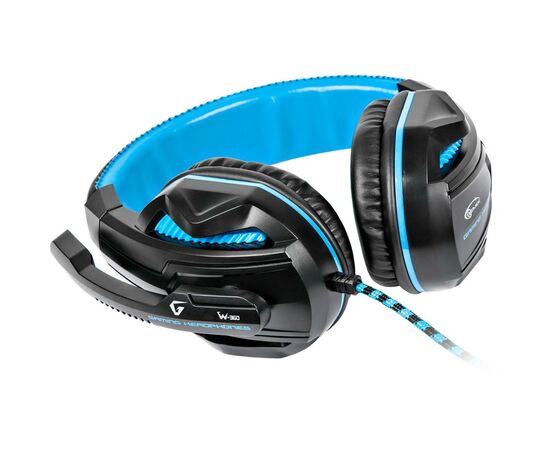 Наушники Gemix W-360 black-blue, изображение 7 Наушники Gemix W-360 black-blue, изображение 7