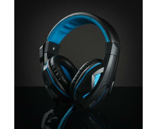 Наушники Gemix W-360 black-blue, изображение 9 Наушники Gemix W-360 black-blue, изображение 9