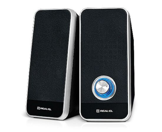 Акустична система REAL-EL S-80, USB, black