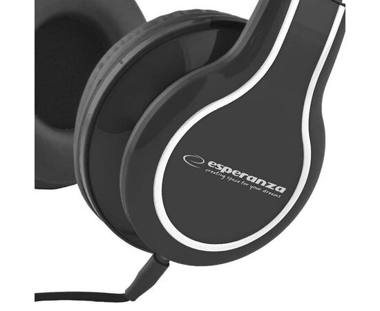 Навушники Esperanza EH136K Black (EH136K), зображення 3 Навушники Esperanza EH136K Black (EH136K), зображення 3