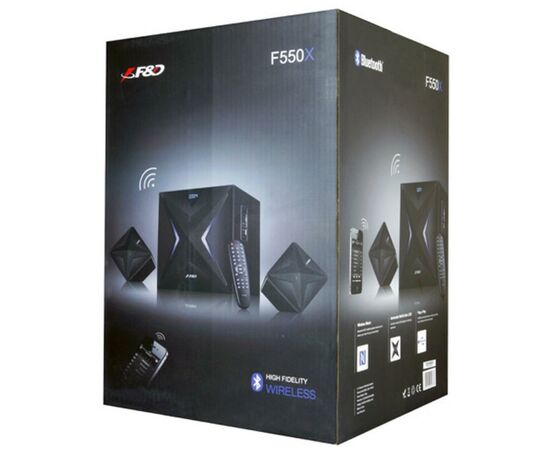 Акустическая система F&D F-550X Black, изображение 3 Акустическая система F&D F-550X Black, изображение 3