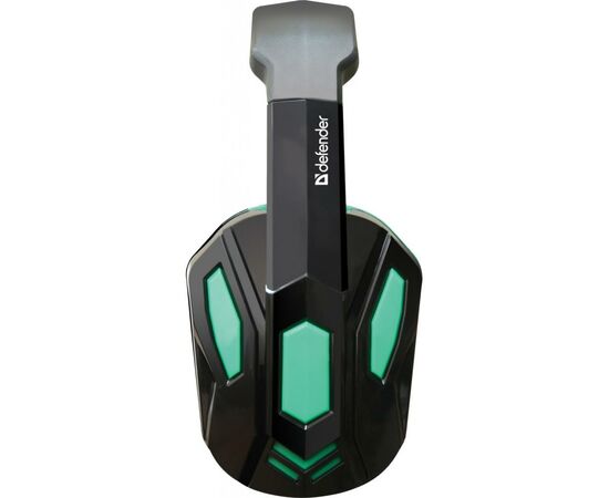Навушники Defender Warhead G-275 Green Black (64122), зображення 3 Навушники Defender Warhead G-275 Green Black (64122), зображення 3