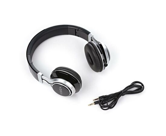 Наушники Vinga HSM040 Black/Silver (HSM040BS), изображение 4 Наушники Vinga HSM040 Black/Silver (HSM040BS), изображение 4