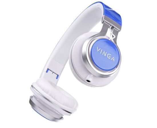 Навушники Vinga HSM040 White/Blue (HSM040WB), зображення 7 Навушники Vinga HSM040 White/Blue (HSM040WB), зображення 7