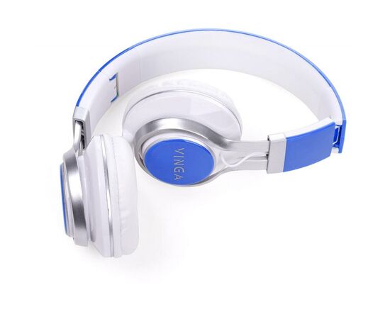Навушники Vinga HSM040 White/Blue (HSM040WB), зображення 9 Навушники Vinga HSM040 White/Blue (HSM040WB), зображення 9