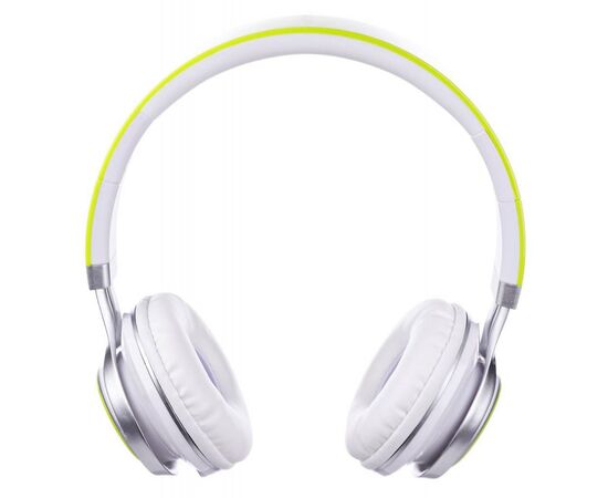 Навушники Vinga HSM040 White/Green (HSM040WG), зображення 2 Навушники Vinga HSM040 White/Green (HSM040WG), зображення 2