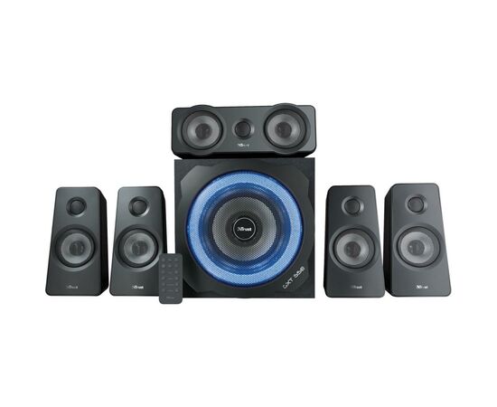 Акустическая система Trust GXT 658 Tytan 5.1 Surround Speaker System (21738), изображение 2 Акустическая система Trust GXT 658 Tytan 5.1 Surround Speaker System (21738), изображение 2