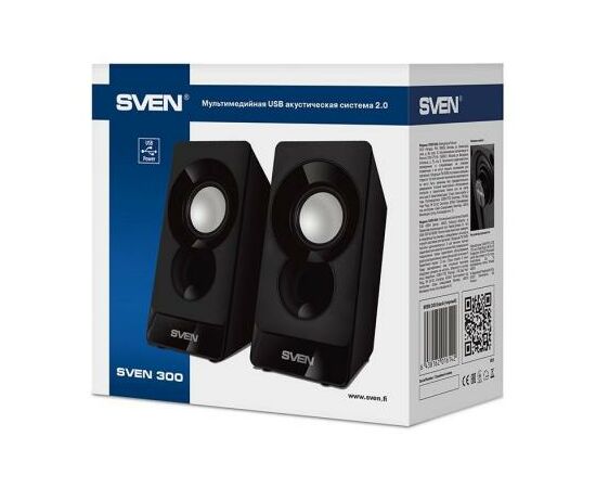Акустическая система Sven 300 black, изображение 6 Акустическая система Sven 300 black, изображение 6
