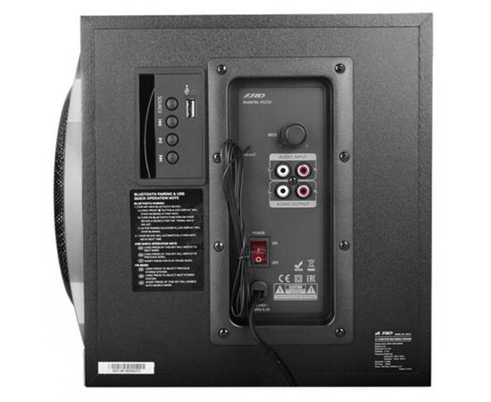 Акустическая система F&D A-521X black, изображение 2 Акустическая система F&D A-521X black, изображение 2