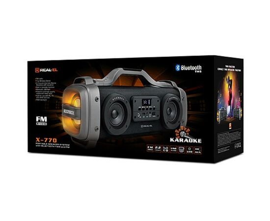 Акустическая система REAL-EL X-770 Black, изображение 6 Акустическая система REAL-EL X-770 Black, изображение 6