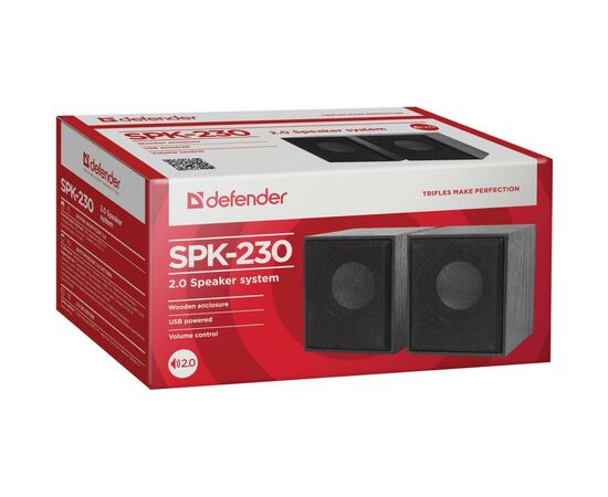 Акустическая система Defender SPK 230 Black (65223), изображение 6 Акустическая система Defender SPK 230 Black (65223), изображение 6